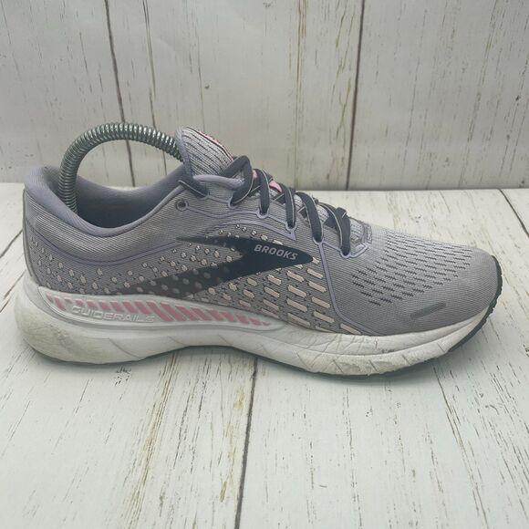 Brooks Adrenaline 21 Women's Size 9.5 B (Medium) Running Shoes Purple Grey - Picture 5 of 11